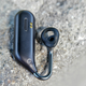 The Ear Duo’s drivers are in the pod, which sends music down the tube and into your ears, while the opening in the ear pads let in unobstructed ambient sound.